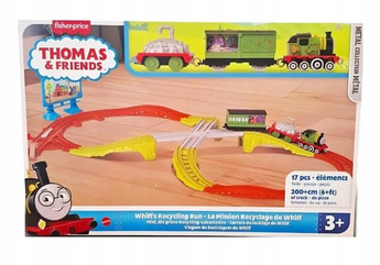 FISHER PRICE TOMEK I PRZYJACIELE TORÓW WĘCH RECYKLINGOWY BIEG dla dzieci +3 JCY74