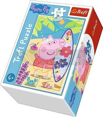 Puzzle 54 mini Wesoły dzień Świnki Peppy 2 TREFL