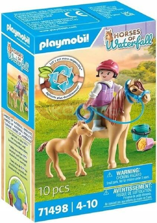 PLAYMOBIL HORSES OF WATERFALL 71498 DZIECKO Z KUCYKIEM I ŹREBAKIEM