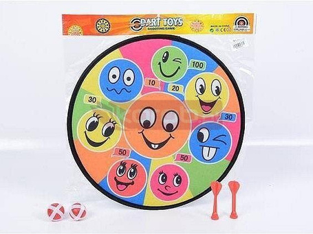 Tarcza na rzep z piłeczkami i rzutkami