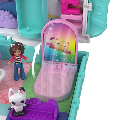LALKA POLLY POCKET KOCI DOMEK GABI zestaw do zabawy dla dzieci +3 lata