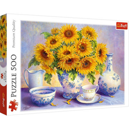 Puzzle 500 elementów Słoneczniki