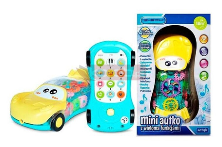 Mini autko z wieloma funkcjami E-Edu