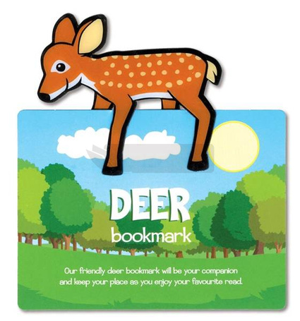 Zwierzęca zakładka do książki - Deer - Jeleń