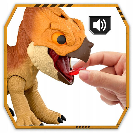 JURASSIC WORLD DINOZAUR Aquilops Dolores interaktywny przyjaciel JGC01