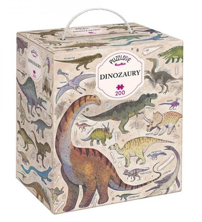Puzzlove CzuCzu Dinozaury 200 el. puzzle rodzinne