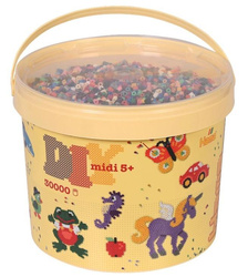 Koraliki Midi w wiaderku 30000el