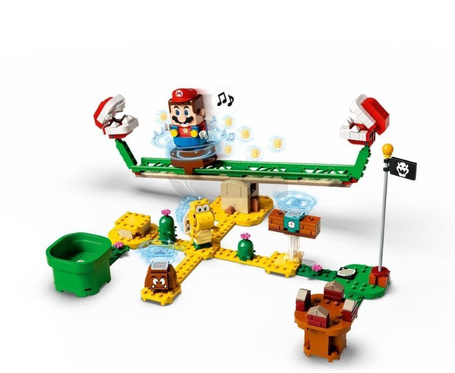 LEGO Super Mario 71365 Megazjeżdżalnia Piranha Plant zestaw rozszerzający