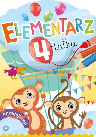 Elementarz 4-latka z naklejkami