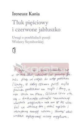 Tłuk pięściowy i czerwone jabłuszko