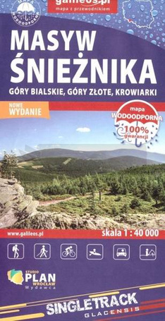 Mapa syntetyczna - Masyw Śnieżnika 1:40 000