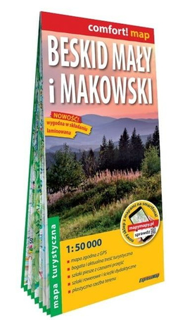 Mapa tur. -Beskid Mały i Makowski 1:50 000