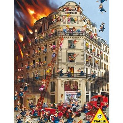 Puzzle 1000 - Straż pożarna PIATNIK