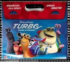 Zestaw książek z kredkami - Turbo