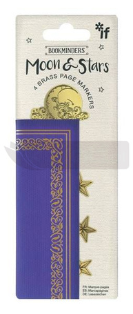 Bookminders Moon&Stars metalowe zakładki