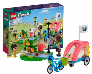 LEGO FRIENDS 41738 ROWER DO RATOWANIA PSÓW zestaw klocków dla dzieci +6 lat