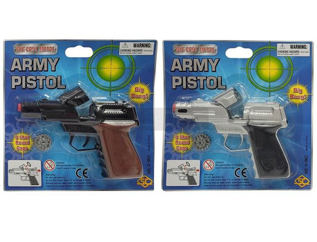 Pistolet metalowy na kapiszony MIX
