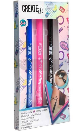 Pisak do Make-up i tatuażu 3szt CREATE IT!