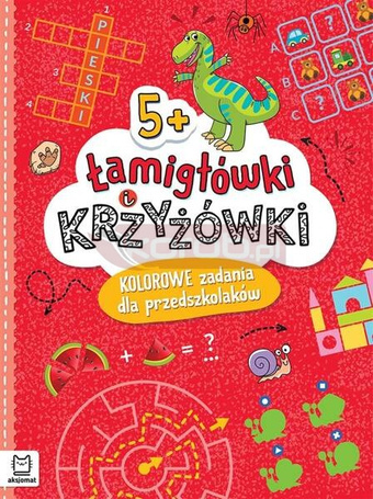 Łamigłówki i krzyżówki. Kolorowe zadania