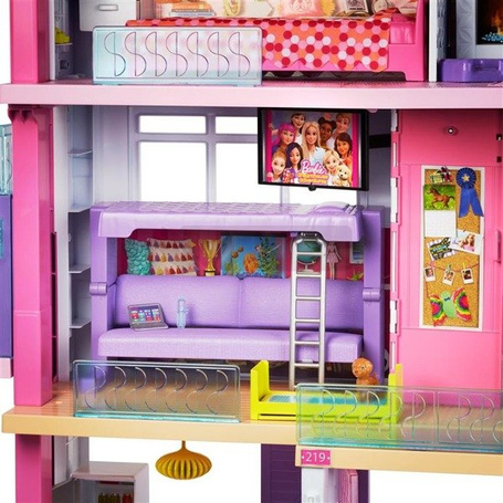 Barbie Dreamhouse Idealny domek dla lalek ze światłem i dźwiękiem