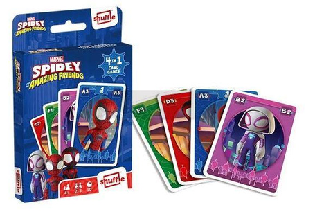 Shuffle Spidey 4w1 CARTAMUNDI