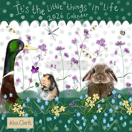 Kalendarz 2026 ścienny Zwierzaki