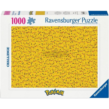 Puzzle 1000 Pokemon: Pikachu Challenge