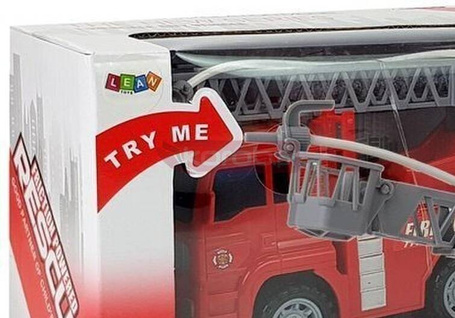 Straż pożarna z drabiną na baterie z wodą 1:20