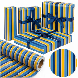 Papier ozdobny Morskie Pasy X-Strong 38cmx20m