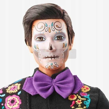 Lalka Barbie Ken kolekcjonerski Dia de Muertos 2021 GXL26
