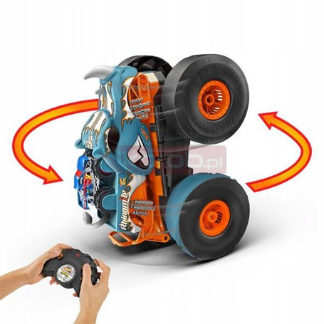 HOT WHEELS MONSTER TRUCK RHINOMITE RC transformacj HPK27
