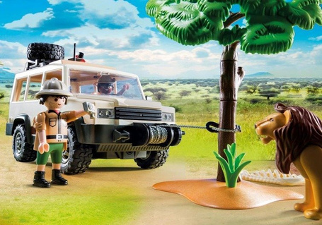PLAYMOBIL 6798 Samochód terenowy z wyciągarką
