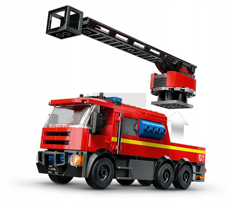 LEGO CITY 60414 REMIZA STRAŻACKA Z WOZEM STRAŻACKIM zestaw klocków +6 lat