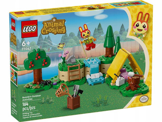 LEGO ANIMAL CROSSING 77047 ZABAWY NA ŚWIEŻYM POWIETRZU BUNNIE