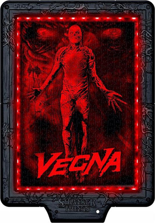 PUZZLE 520 STRANGER THINGS The metamorphic art Collection, Vecna's Curse