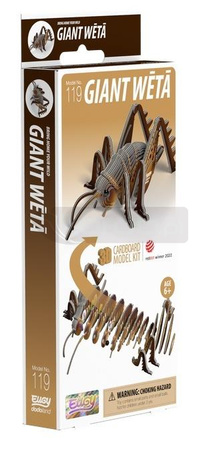Weta Olbrzymia Owad Eugy. Eko Układanka 3D