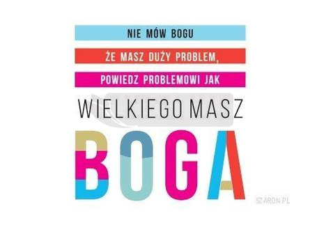 Magnes na lodówkę - Nie mów Bogu