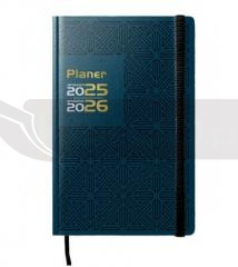 Planer 2025/2026 A5 tygodniowy granatowy
