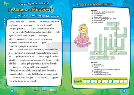 Dyktanda z humorem do klasy 4