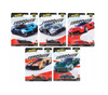 HOT WHEELS PREMIUM CAR CULTURE Euro Speed zestaw 5 aut JBK55, JBK76, JBK77, JBK78, JBK79