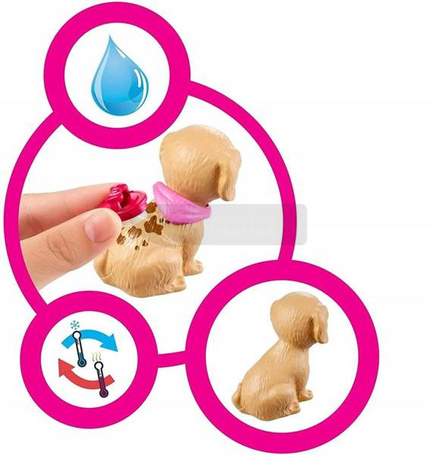Lalka Barbie Sklep dla zwierząt GRG90