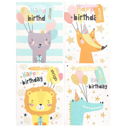 Torba prezentowa Party 18x23x10cm mix STRIGO