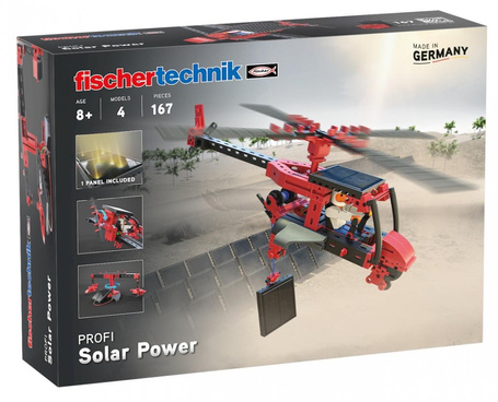 Zestaw edukacyjny - Solar Power - modele z panelem