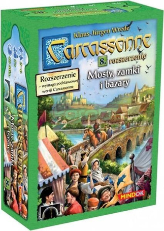 Gra Carcassonne PL 8. Mosty, Zamki i Bazary, Edycja 2