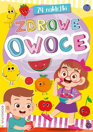 Kolorowanka. Zdrowe owoce