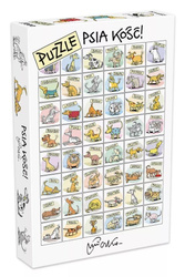 Puzzle 1000 Psia kość!