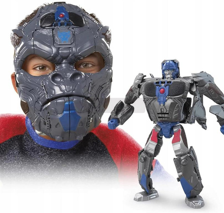 TRANSFORMERS RISE OF THE BEASTS FIGURKA I MASKA 2W1 Optimus Primal F4650