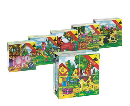 Układanka obrazkowa mini MIX