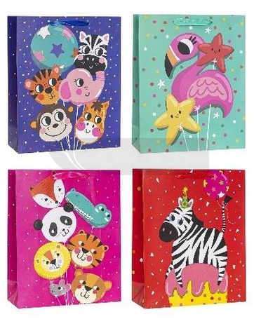 Torebka ozdobna 26x32x10cm dziecięce mix ROZETTE