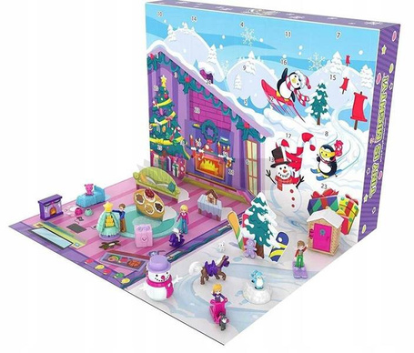 Lalka Polly Pocket Kalendarz adwentowy GYW07